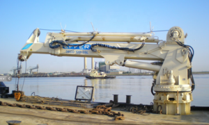 Hot Sales marine telescopic boom portable hydraulic crane