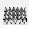 hot sales Stainless steel cake pastry nozzles piping icing tips sets / cake supplies decorating tips tool