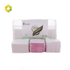 HOT sell bamboo makeup remover pads100% cotton  facial cleaning pad