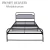 Import Hot Sell Bedroom Furniture Folding Bed Frame Bracket Wholesale from China