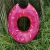 Import Hot selling  Inflatable  PVC Round Donut Swimming Ring  for Swimming Pool from China
