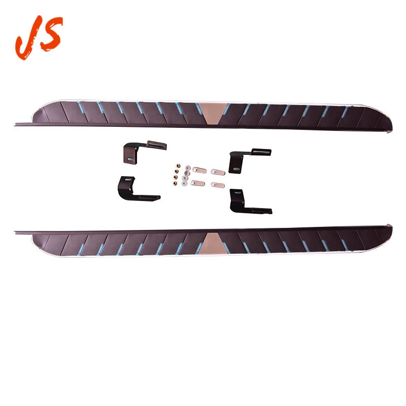 Hot selling SUV black and sliver universal running boards for Subaru forester