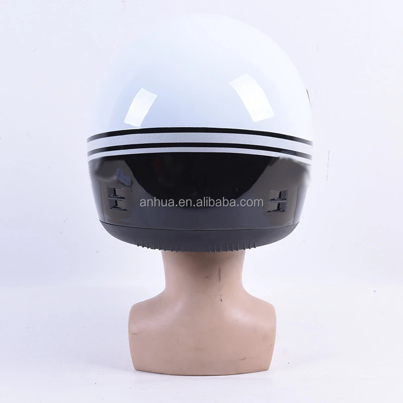 Hot selling white adult motorcycle helmets