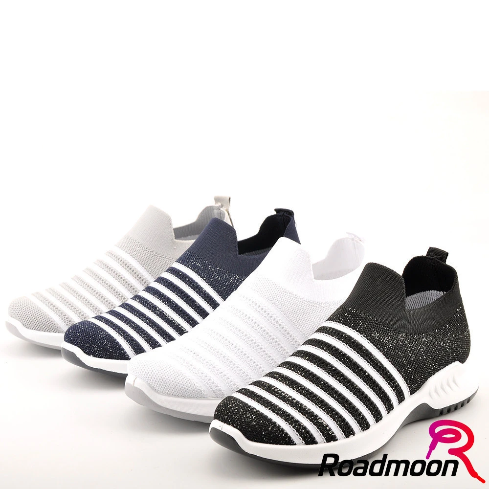 Hot Selling women tennis shoe fly weave knit fashion casual safety jogger shoes