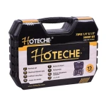 Hoteche 73pcs 1/4" &1/2" Dr. Socket Set wrench tool set