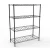 Import Household Light Duty Living Room Wire Shelving Metal Wire Shelf Chrome Storage Shelves from China