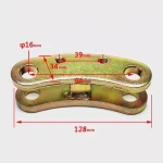 Hydraulic Cylinder Pressure Pin Bearing for Rear Axle Sheep Angle Pull Rod 2-3.5 Ton Forklift Steering Joint Vehicle Tools