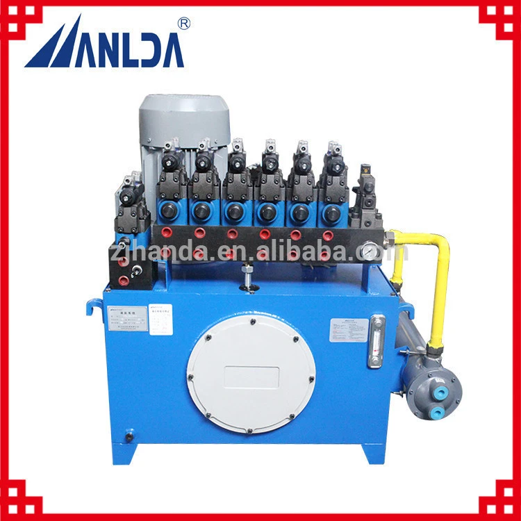 hydraulic pump unit type hydraulic power pack station