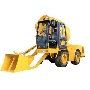 Hydraulic Self Loading Mobile Concrete Mixing Truck