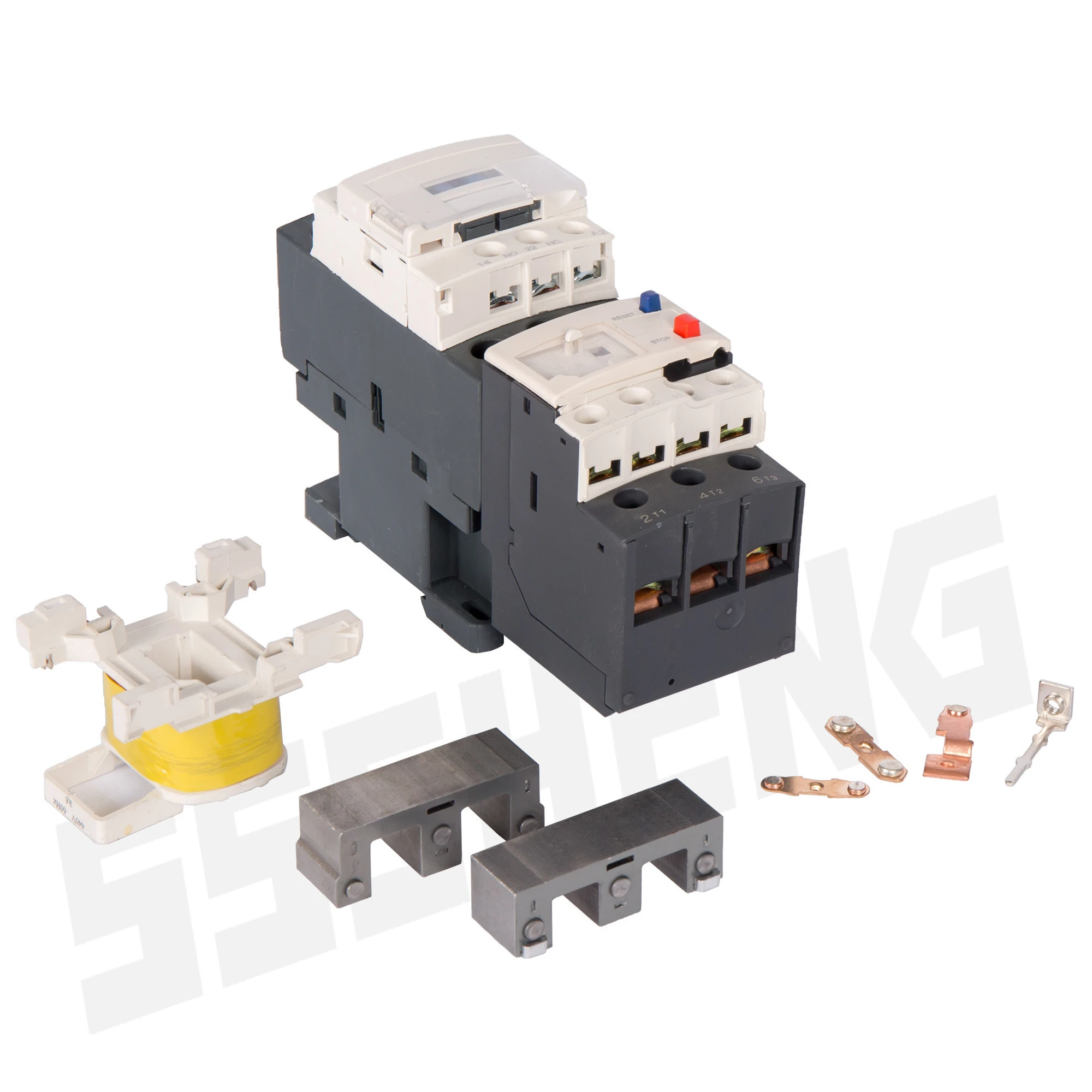 IEC Standard CJX2-1210 AC Contactor and Relay 110V 220V Coil Magnetic Contactors Relays