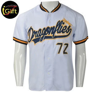 iGift OEM Custom Team Name White Baseball & Softball Wear