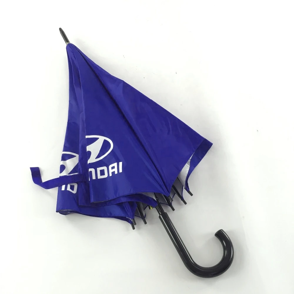 Import Straight Umbrella Custom Cheap Advertising Promotional Rain Straight Umbrella with Logo Printing