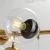 Import Indoor Decorative Nordic Modern Clear Hanging Ball Lamp Clear Hand Blown Selene Glass bulb Pendant Light from China