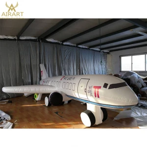inflatable aircraft outdoor show inflatable plane model, advertising aircraft/fighter