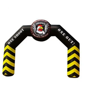 Inflatable arch with custom logo printing for advertising