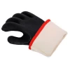 Insulated Gloves, Oil Proof Neoprene Coating, Heat Resistant Grill Cooking Gloves for Smoking Meat BBQ
