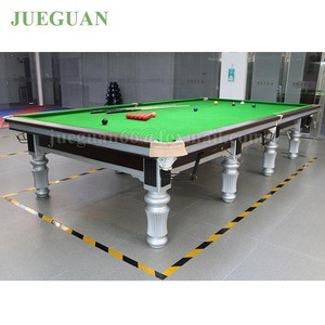 International Standard Solid Wood and Slate 12ft Billiard Snooker Table