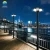 Import Ip65 Public Street Road Path Lighting Ufo Round Pathway Post Top Integrated All In One 50W Solar Led Garden Light from China