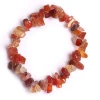 Irregular Quartz Natural stone Bead Bracelet