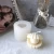 Import J196 DIY Handmade Home Decor 3D Pearl Shell Shaped Silicone Candle Mold from China