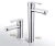 Import jiangmen sanitary silver ware face wash chrome bathroom accessories set laboratory mixer faucets from China