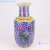 Import Jingdezhen Classic Porcelain Famille Rose Kylin Twisted Colorful Porcelain Decorative Vase from China