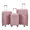 JINYI Good Price Pp Trolly Luggage Bag Big Capacity Polypropylene Travel Luggage Suitcase Set Polycarbonate