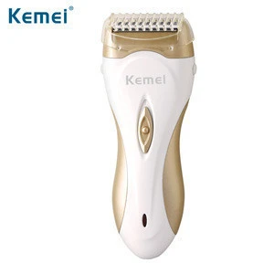 Kemei  LHHAO KM-3518  Rechargeable Hair Removal Electric Lady Shaver  Bikini Machine  body shaver women shaver Wholesale