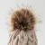 Import Kid Twist Braid Pompom Knitted Mommy And Me Winter Hats With Fur Balls Cap from China