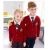 Import Kids Primary Red Sweater Coat Design With Pictures School Uniform from China