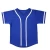 Import Kids short sleeve throwback baseball shirt team baseball jersey from China