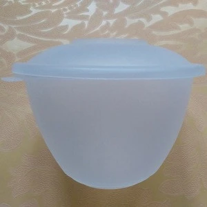Kitchen used plastic salad bowl with lid in JIEWEI
