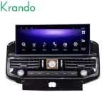 Krando Android 12.0 autoradio multimedia android wireless stereo auto audio dvd player For Toyota Land Cruiser LC200 2008-2015