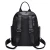 Import Large black rucksack bag back pack purse ladies leather backpack from China