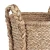 Import Large Wicker Floor Storage Basket with Braided Handle Light Brown from China
