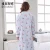 Import latest womens printed nightdress 100% flannel nightgown sleepwear from China