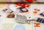 Leaf Rhinestone brooch,china wholesale feather colorful rhine stone brooch women,crystal letter brooch pins