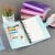 Import Leather A6 A5 A7 Ring Budget Cash Card Money Binder Holographic Notebook Cover w/ Transgender Envelope from China