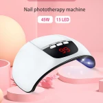 LED digital display UV Lamp Nail Dryer 45W nail lamp
