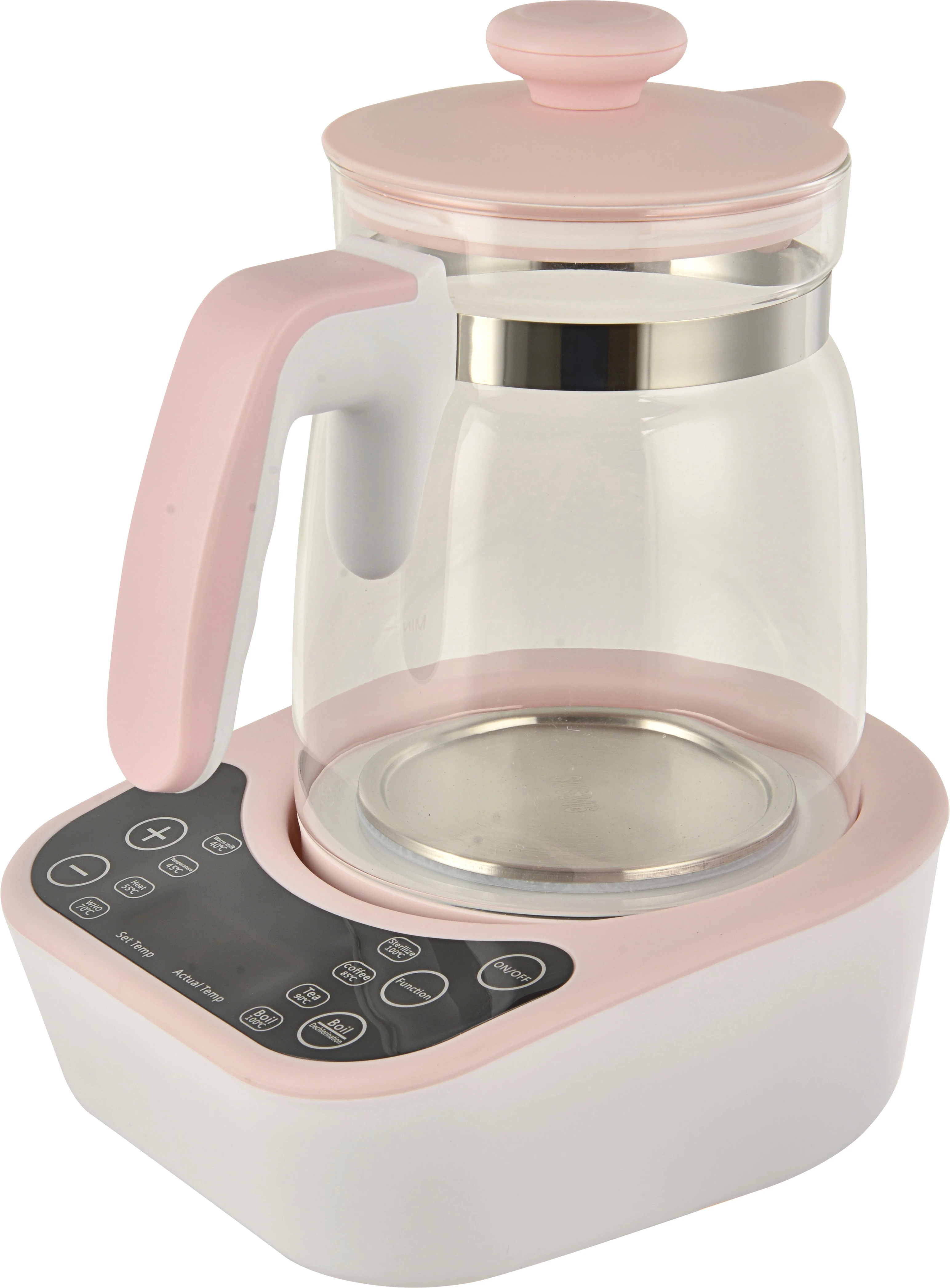 LED display Intelligent 1.2L Multi Functional Baby Bottle Milk Warmer Milk Modulator Electric kettle