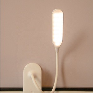Led Table Lamp with Clip Bed Reading Book Night Light Eye Protection