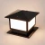 Import LED Waterproof Pillar Lamp E27 Lighting Source AC85-265V 12W European style Outdoor Lamps With Courtyard Lighting from China