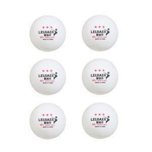 LEIJIAER  Offical standard ITTF Approved 3 star table tennis ball top quality pingpong ball