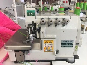 LEJIANG Energy Saving Direct Drive 4 Thread Overlock Sewing Machine