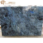 Lemurian Labradorite Blue Granite Slab for Countertops