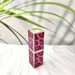 Leopard print lipstick tube Pink Empty Lipstick Tube Custom Lipstick Tubes