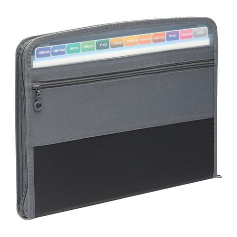 Letter A4 Paper Expanding File Folder with Sticky Labels of 13 Pockets as Organizer Filing Folder Expandable Document Folder