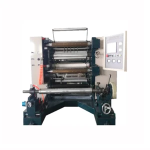 LFQ-1300 Vertical Type PVC/PET/OPP Film Roll Slitting Rewinding Machine