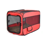 Light Weight Style Folding Dog Cage Portable Carrier For Easy Traveling