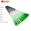 Linkboy Archery Carbon Arrows spine300-600 5inch Turkey Feather bohning nock for Compound bow Hunting Shooting